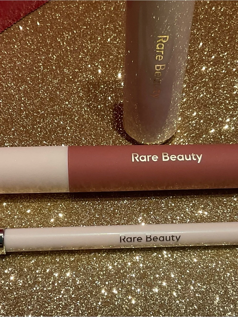💋 RARE BEAUTY Kind Words Matte Lipstick - HUMBLE & Liner & Gloss